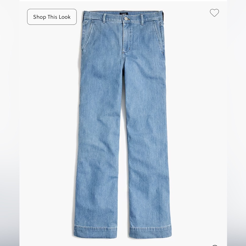 NWT J. Crew Factory Light Blue Straight Leg Jeans